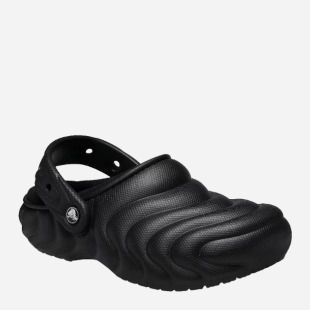 Chodaki damskie ocieplane Crocs Classic Lined Overpruff Clog 210059-001 38-39 Czarne (196265759767/0196265759767) - obraz 2