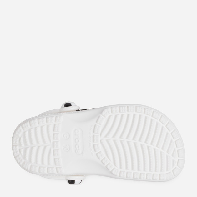 Дитячі крокси-сабо для хлопчика Crocs Classic Soccer Ball clog Kids T 210023-103 23-24 Білі (196265758852) - зображення 6