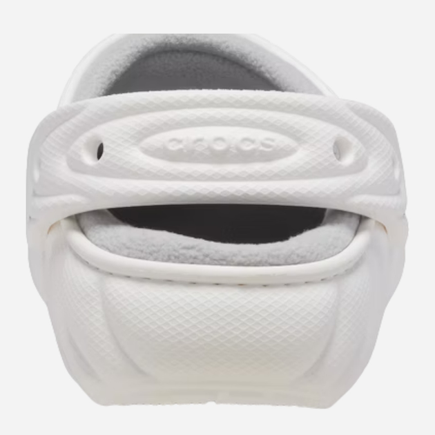 Chodaki damskie ocieplane Crocs Classic Lined Overpruff Clog 210059-100 37-38 Białe (196265759996/0196265759996) - obraz 6