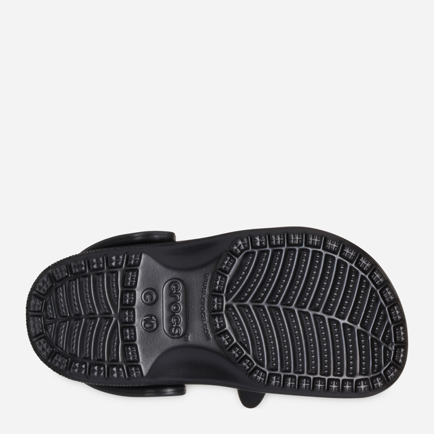Дитячі крокси-сабо для дівчинки Crocs Classic Glow Black Cat Clog Kids T 210197-001 23-24 Чорні (196265770076) - зображення 6