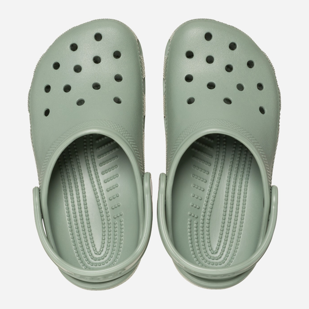Підліткові крокси-сабо для хлопчика Crocs Classic Kids Clog K 206991-308 36-37 Світло-зелені (196265800537) - зображення 4