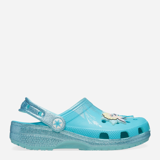 Дитячі крокси для дівчинки Crocs Classic Frozen Elsa Clog T 210237-90H 23-24 Блакитні (196265808274) - зображення 1