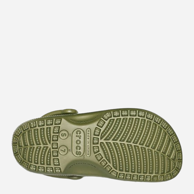 Жіночі крокси Crocs Classic 10001-309 36-37 Оливкові (841158050741) - зображення 3