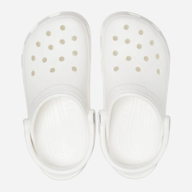 Chodaki damskie Crocs Classic 10001-100 37-38 Białe (883503185616) - obraz 5