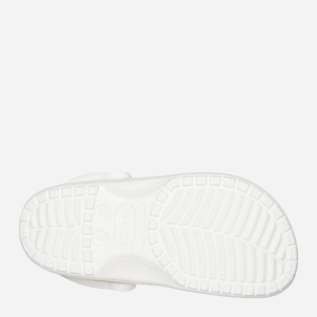 Chodaki damskie Crocs Classic 10001-100 37-38 Białe (883503185616) - obraz 7
