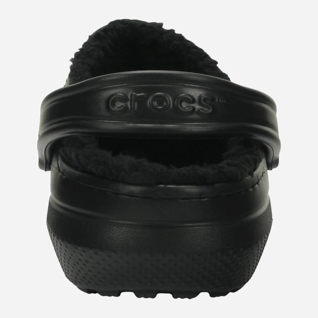Чоловічі крокси утеплені Crocs Classic Lined Clog 203591-060 45-46 Чорні (887350811155) - зображення 7