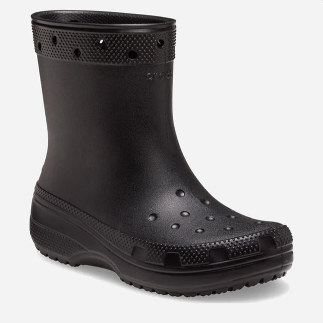 Kalosze damskie niskie Crocs Classic Rain Boot 208363-001 36-37 Czarne (196265279678) - obraz 2