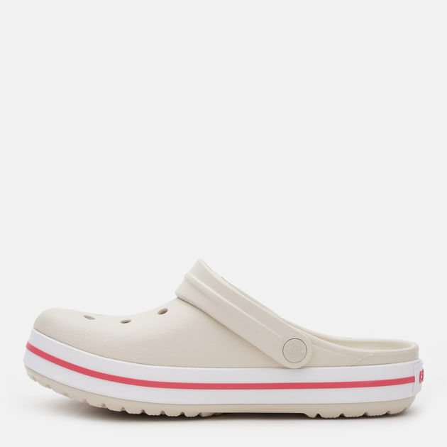 Chodaki damskie Crocs Crocband 11016-1AS 39 Beżowe (887350869415) - obraz 4