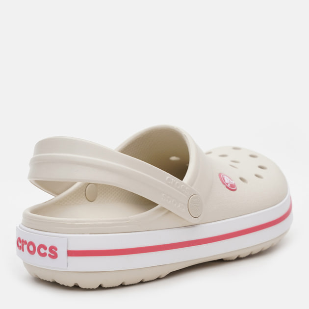 Chodaki damskie Crocs Crocband 11016-1AS 40 Beżowe (887350869422) - obraz 5