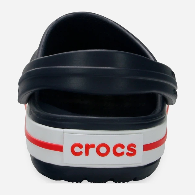 Chodaki młodzieżowe chłopięce Crocs Crocband Kids Clog 207006-485 38-39 (J68) Niebieski/Czerwony (191448739475) - obraz 5
