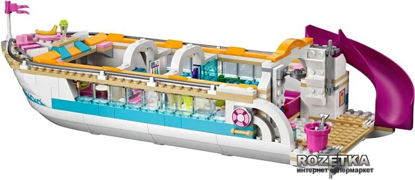 Конструктор LEGO Friends Круизная яхта Дельфин (41015) – игрушки с