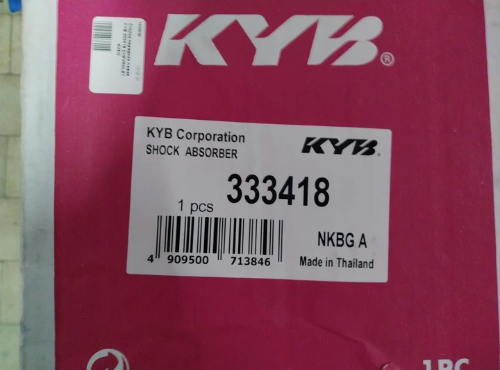 Стойка передняя левая KYB 333418 CHEVROLET AVEO - изображение 2