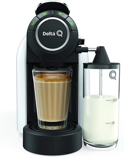 Кофеварка капсульная с капучинатором Delta Q Milk Qool Evolution (+ многоразовая капсула в комплекте) - White - изображение 8