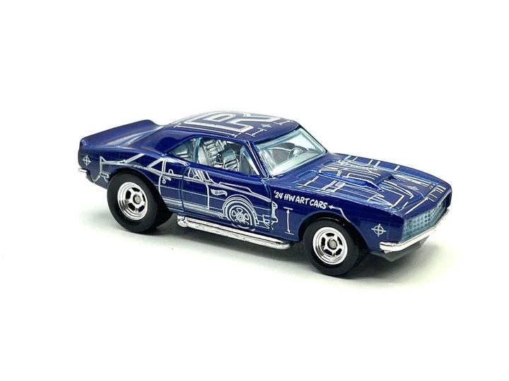 Машинка Хот Вилс 1:64 67 Camaro коллекция HW Art Cars Hot Wheels