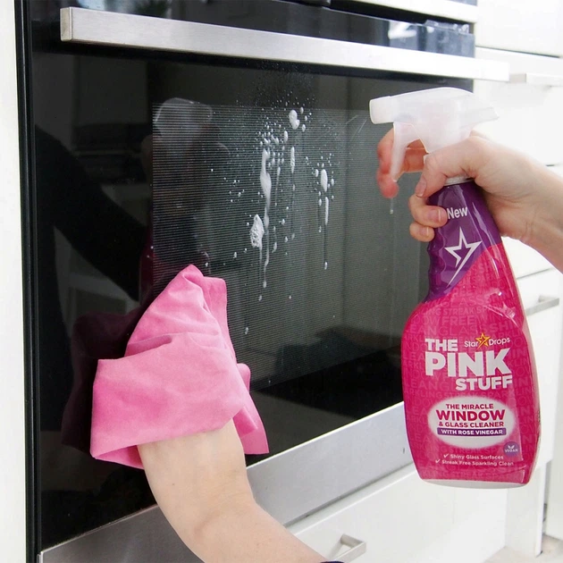 Спрей для окон, зеркал та склоподібних поверхонь The Pink Stuff The Miracle Multi-Purpose Cleaner 750ml - Фото 2 Спрей для окон, зеркал та склоподібних поверхонь The Pink Stuff The Miracle Multi-Purpose Cleaner 750ml - зображення 2