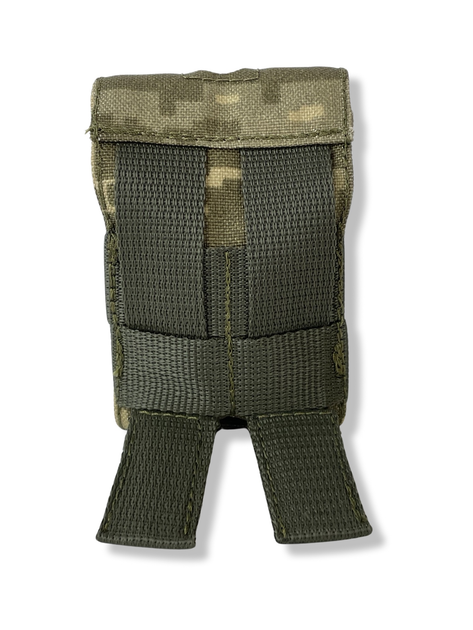 Подсумок под гранату Ф-1, РГД-5 CORDURA 1000D 11,5х7,5х5 см Пиксель - изображение 2