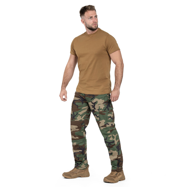 Футболка Mil-Tec армійська S T-shirt US Style Coyote (11011005-902-S) - зображення 2