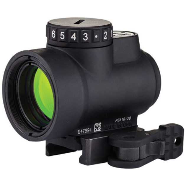 Коллиматорный прицел Trijicon MRO 2.0 MOA Green Dot AC32082 QD Low Mount (MRO-C-2200032) - изображение 1