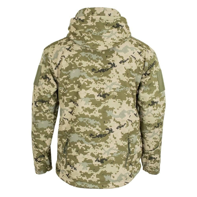 Куртка с капюшоном SoftShell пиксель размер 5XL - изображение 2