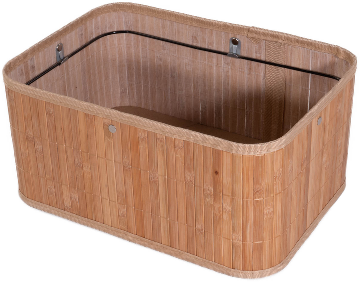 Zestaw koszy do przechowywania Storage solutions naturalny bambusowy (8719987088209) - obraz 4