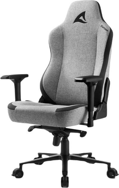 Ігрове крісло Sharkoon SKILLER SGS40 Fabric Gray/Black (4044951030712) - зображення 3