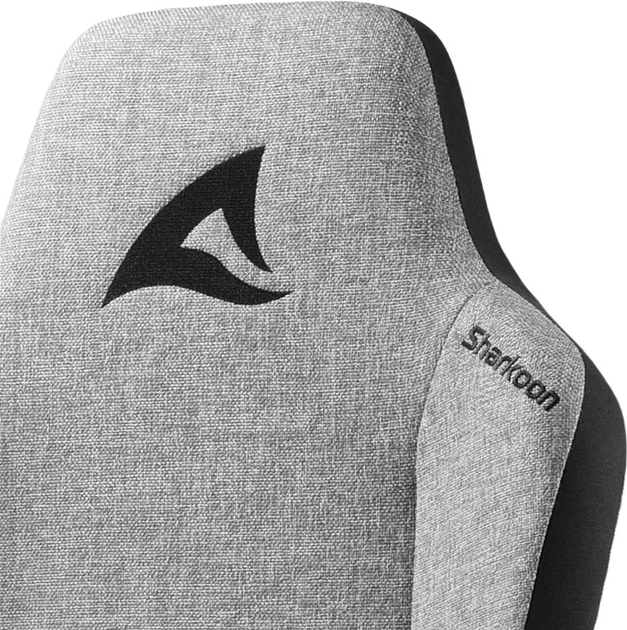 Ігрове крісло Sharkoon SKILLER SGS40 Fabric Gray/Black (4044951030712) - зображення 7