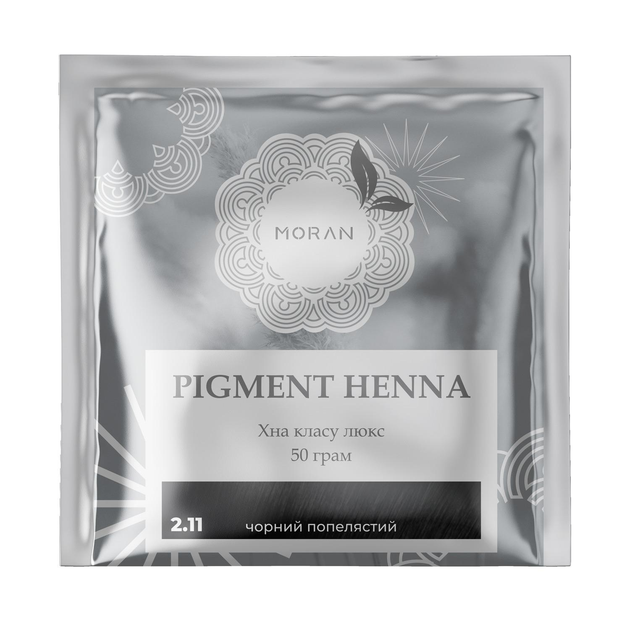 Хна Пігмент Moran 2.11 Чорний глибокий 50 г. от продавца: HennaMoran Co ...