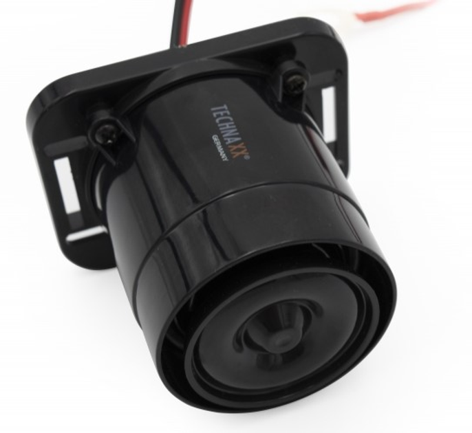 Alarm samochodowy Technaxx TX-168 do 10 m z pilotem USB Czarny (4260358124759) - obraz 4