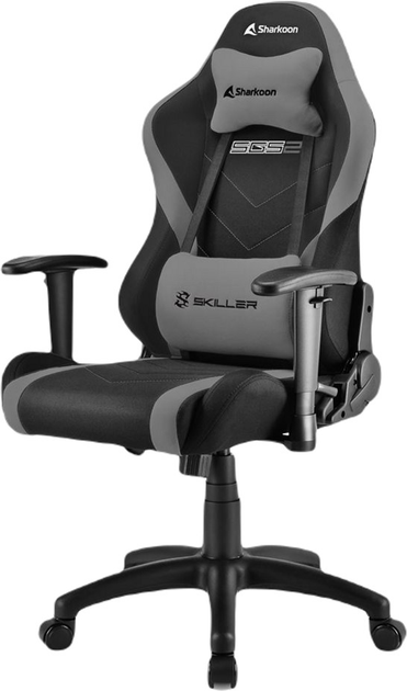 Кресло игровое Sharkoon SKILLER SGS2 Jr. Black/Gray (4044951032341 ...