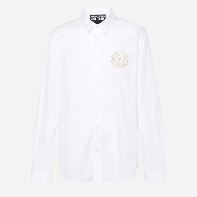 Koszula męska bawełniana Versace Jeans Couture vjc76galys2cn002g03 50 Biała (8052019610352) - obraz 4