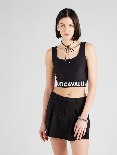 Top damski Just Cavalli jc76pam204j0108899 42 Czarny (8052672754745) - obraz 1