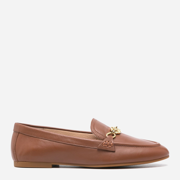 Loafersy damskie skórzane Lauren Ralph Lauren lrl802834983002 39.5 (9.5US) Brązowe (3616419723194) - obraz 1