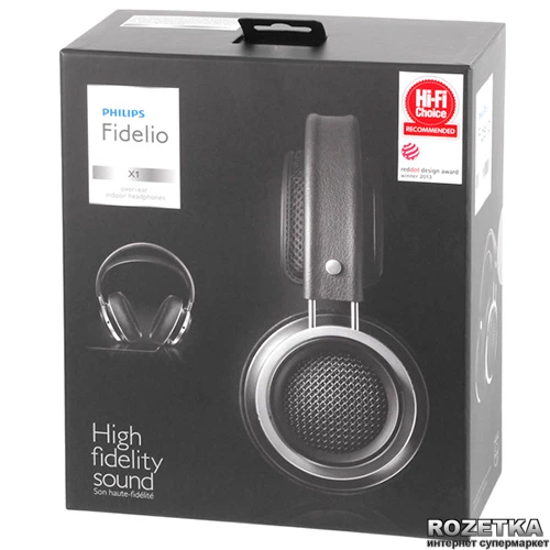 Наушники Philips Fidelio X1 Black (X1/00) купить в интернет