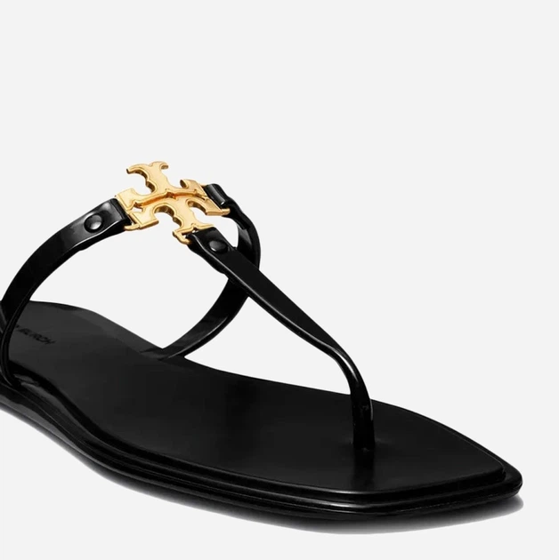 Klapki japonki damskie Tory Burch torb137704-013 40 (10US) Czarne (196133286333) - obraz 3