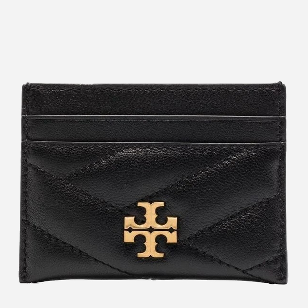 Uchwyt na karty skórzany Tory Burch torb90345-001 Czarny (196133110898) - obraz 1