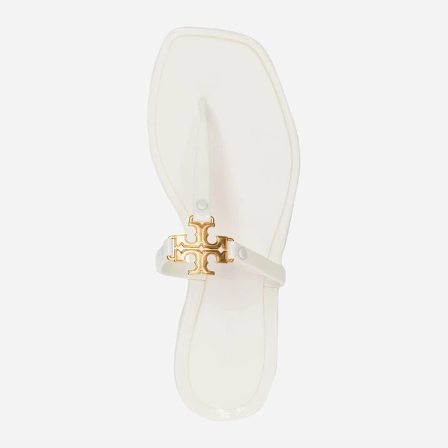 Klapki japonki damskie Tory Burch torb137704-102 38 (8US) Białe (196133575512) - obraz 4