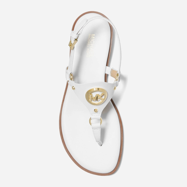 Жіночі сандалі Michael Kors mko40r4csfa1l-085 39 (9US) Білі (197677001567) - зображення 3