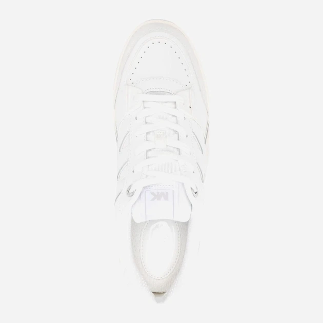 Sneakersy damskie do kostki skórzane Michael Kors mko43s4rlfs5d-085 41 (10US) Białe (197677272486) - obraz 4