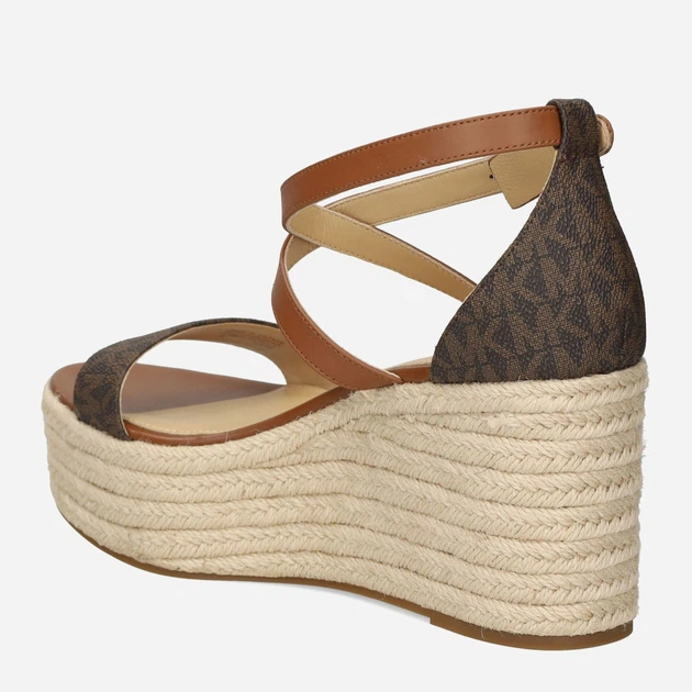 Жіночі босоніжки Michael Kors mko40s2sems1b-200 37.5 (7.5US) Коричневі (196108437470) - зображення 3