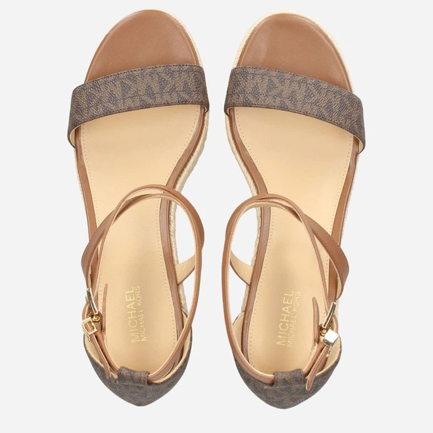 Жіночі босоніжки Michael Kors mko40s2sems1b-200 37.5 (7.5US) Коричневі (196108437470) - зображення 4
