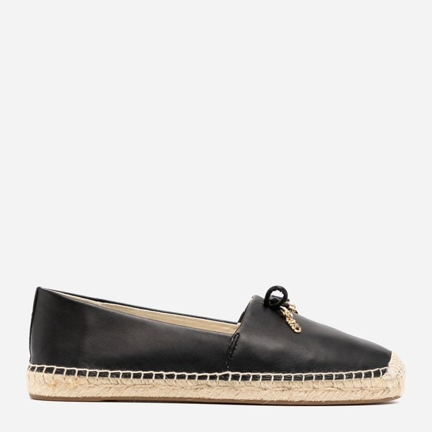 Espadryle damskie skórzane Michael Kors mko40r4nrfp1l-001 41 (10US) Czarne (197677060267) - obraz 1