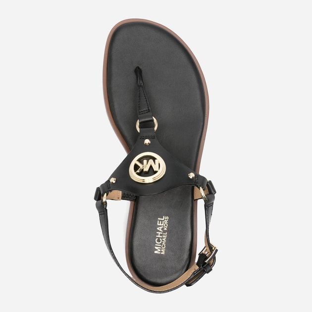 Sandały damskie skórzane Michael Kors mko40r4csfa1l-001 37.5 (7.5US) Czarne (197677001130) - obraz 4