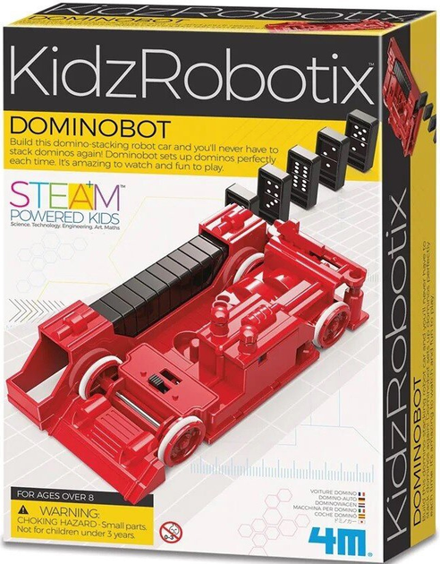 Робот 4M KidzRobotix Домінобот (4893156034465) - зображення 1