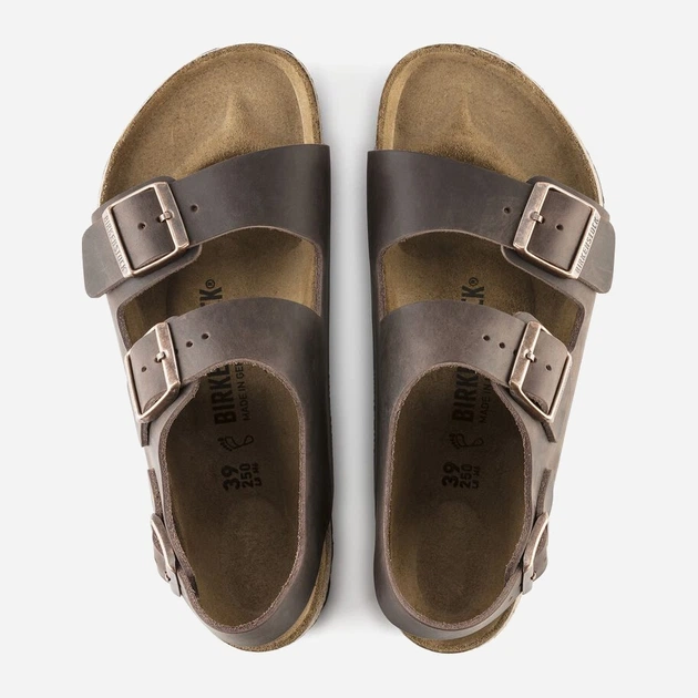 Чоловічі сандалі Birkenstock bir34871 46 Коричневі (4040714437989) - Фото 4 Чоловічі сандалі Birkenstock bir34871 46 Коричневі (4040714437989) - зображення 4