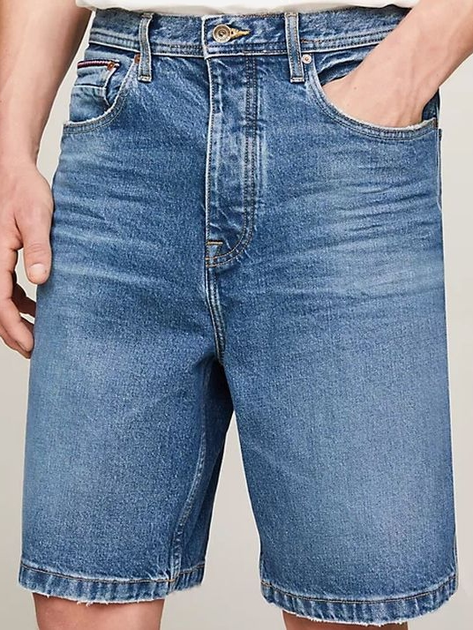 Spodenki jeansowe krótkie męskie Tommy Hilfiger thmw0mw351751be 31 Niebieskie (8720646450930) - obraz 1