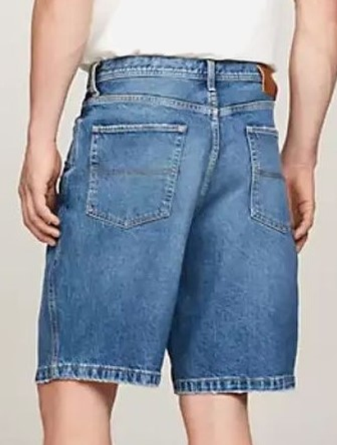 Spodenki jeansowe krótkie męskie Tommy Hilfiger thmw0mw351751be 31 Niebieskie (8720646450930) - obraz 2