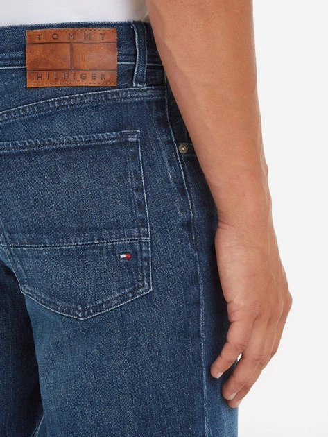 Spodenki męskie krótkie jeansowe Tommy Hilfiger thmw0mw351761bl 36 Niebieskie (8720646388097) - obraz 3