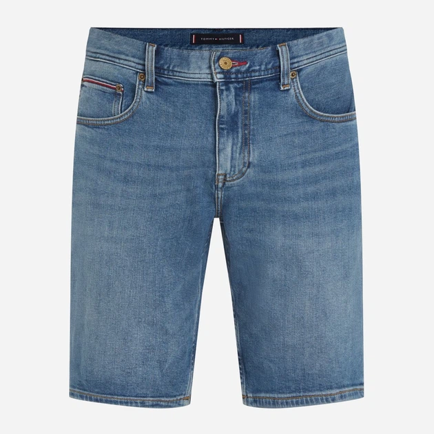 Spodenki męskie krótkie jeansowe Tommy Hilfiger thmw0mw351721bc 32 Niebieskie (8720646373062) - obraz 4