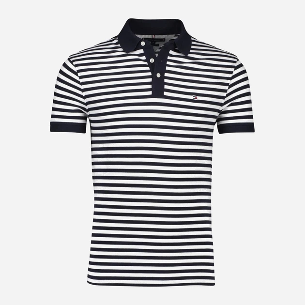 Koszulka polo męska Tommy Hilfiger thmw0mw177710a4 M Granatowa (8720646284634) - obraz 4