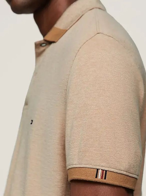 Koszulka polo męska Tommy Hilfiger thmw0mw34843rbl M JasnoZielona (8720646382873) - obraz 4